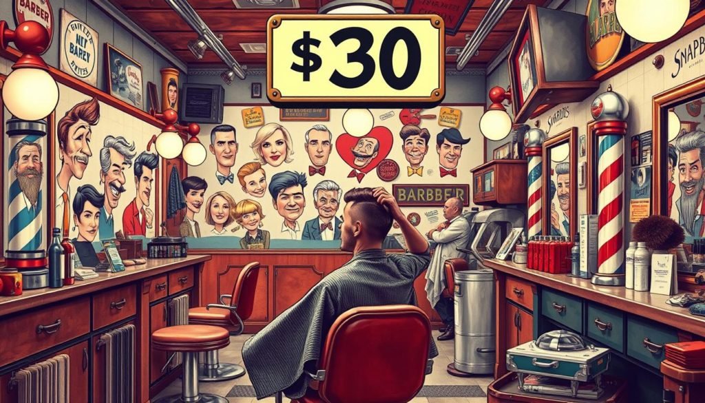 $30 haircut